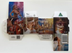 Lenticular Souvenir Gift Box -Melbourne (24 units) Assembled