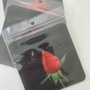 Red Rose Lenticular Coaster -10 units