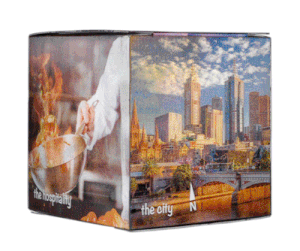 Lenticular Souvenir Gift Box -Melbourne (36 units) Assembled - Image 3